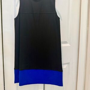 Black and Royal Blue NWT Mini Dress